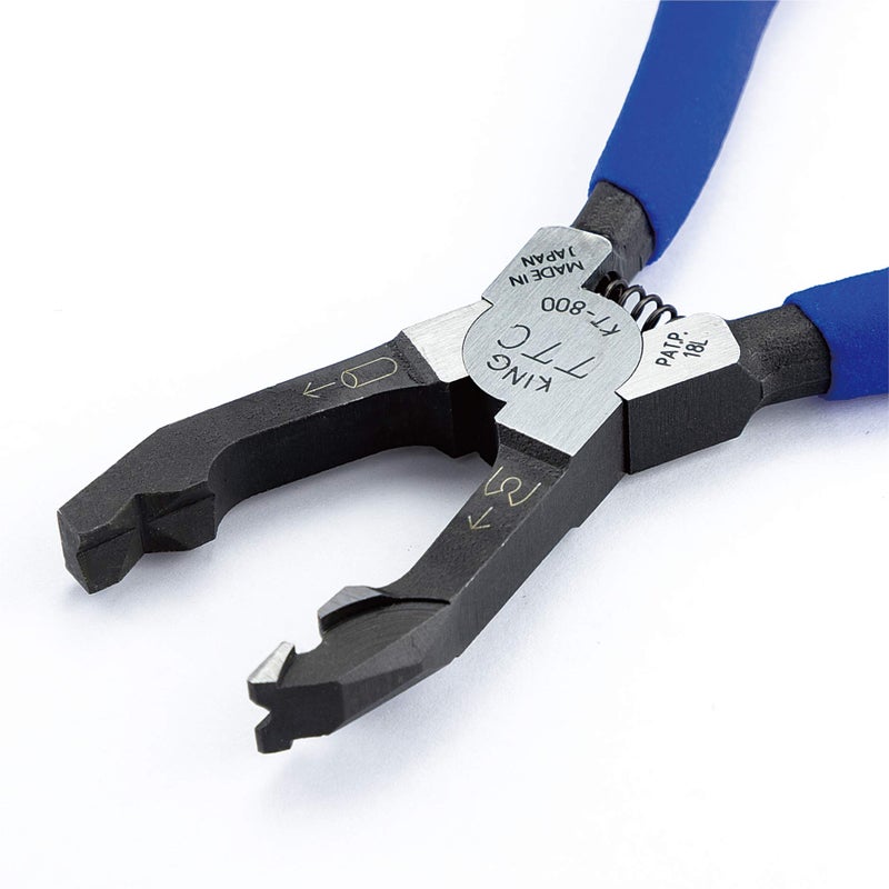 Tsunoda KT-800 Chain Clip Pliers, 6-Inch (2 Way Jaw) - Image 2